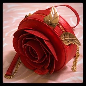 Disney Beauty & the Beast Rose Purse